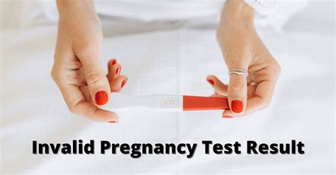 invalid pregnancy test meaning|Understanding the Meaning of an Invalid Pregnancy Test Result.